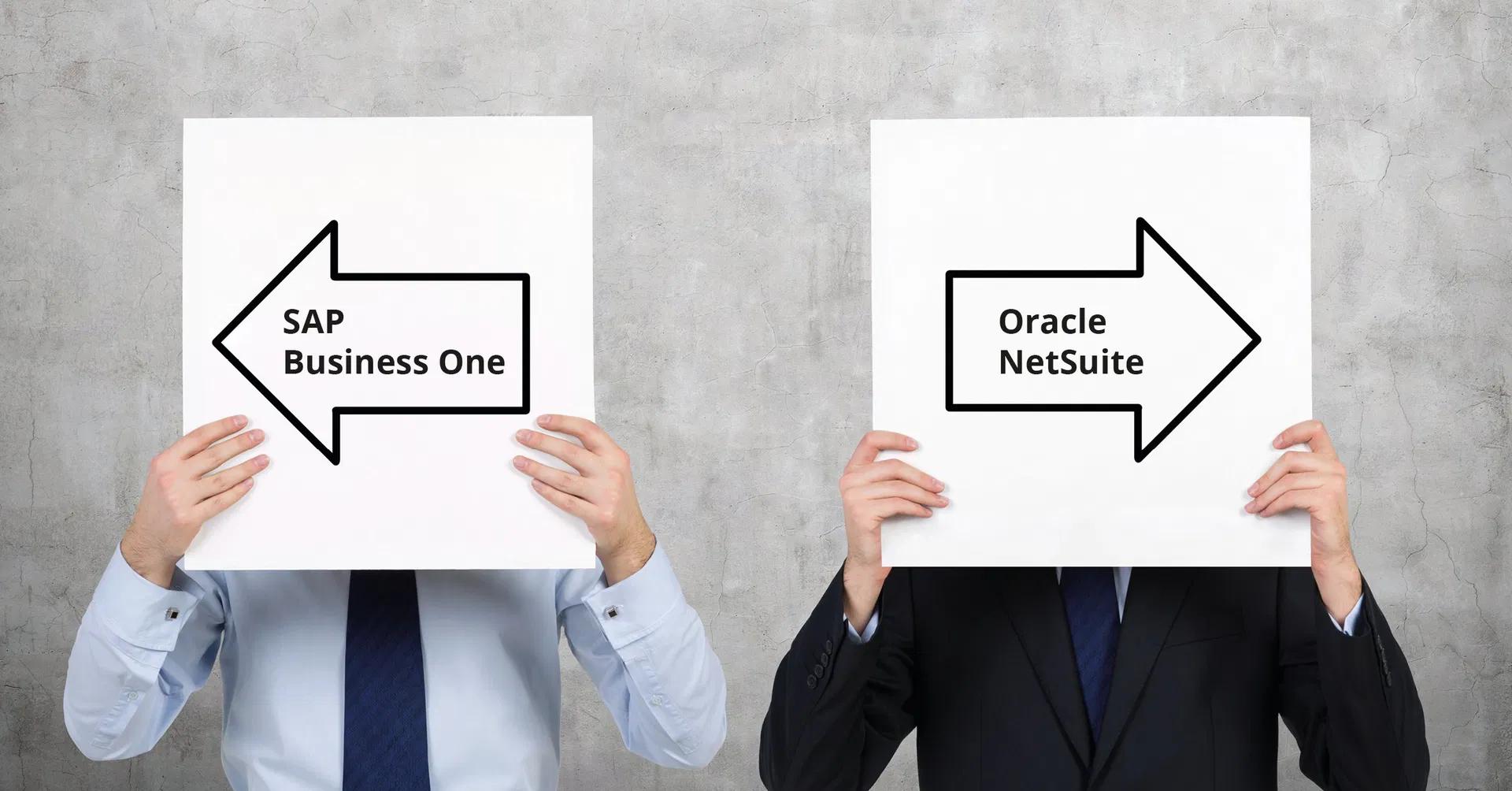 SAP Business One vs Oracle NetSuite